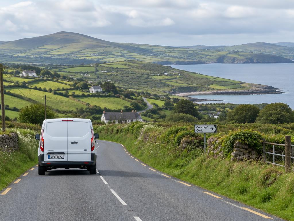 On the road in County Cork